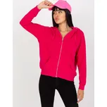 Fuchsiová mikina s kapucí B-002.02X-fuchsia Velikost: S