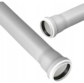 Kanalizační potrubí Kanalizační Trubka s hrdlem 40 mm 2 m