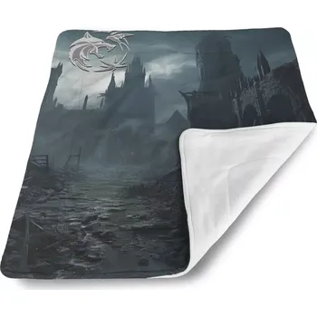 deka Sablio Dětská deka pro miminko Zaklínač Hrad - 80x100 cm