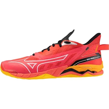Pánská obuv Boty Mizuno WAVE MIRAGE 5 Radiant Red / White / Carrot Curl Velikost: 51