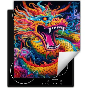 Obraz Ochranná podložka pod indukční varnou desku dekorativní rolovací do kuchyně potisk 45x52 wm0261