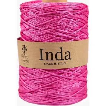 Příze Borgo de Pazzi Inda 19 Pink (Špagátová příze Inda 19)
