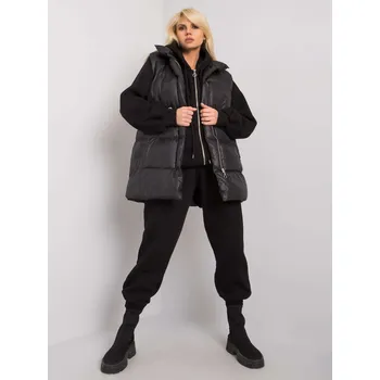 Černá tepláková souprava s vestou -EM-KMPL-540.24X-black Velikost: L/XL