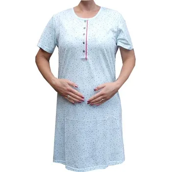 Dámská noční košile xcena Bavlněné noční košile kr. rukáv Velikost: XL