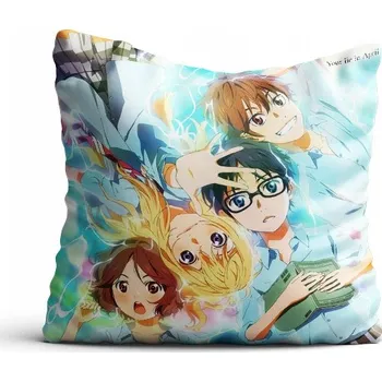 Polštář Polštář z filmu, knihy, komiksu Polštář z anime, mangowe 40 x 40 cm