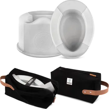 Nočník Set skládací nočník a obal Buubla - Snow white