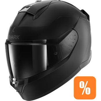 Helma na motorku Shark ridill 2 blank mat, černá/matná barva, velikost m(57-58)