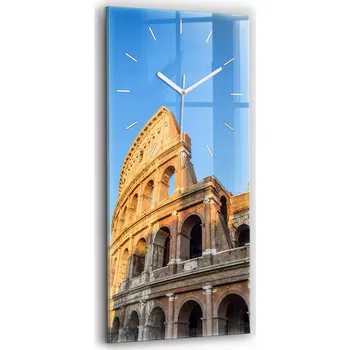 Hodiny Nástěnné hodiny Wallfluent odstíny žluté 30 cm