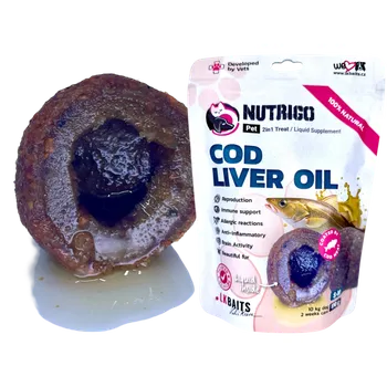 LK Baits Pet Nutrigo Dog Supplement Cod Liver Oil,S-M, 170g