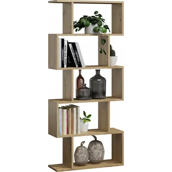 Knihovna Regál Matkam 76,4 x 28 x 176 cm dub artisan