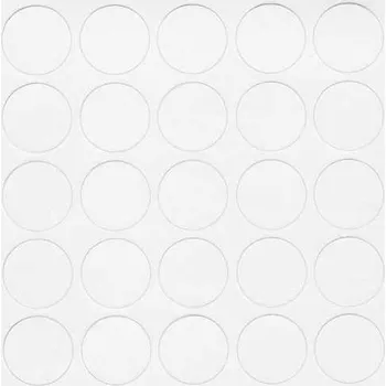 krytka matice Kenting Trade Samolepící krytka 14mm - 321 bílý lesk (25ks/plato)