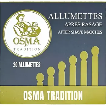 Osma After Shave Matches kamencové sirky na zastavení krvácení při holení 20 ks