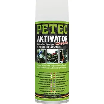 Průmyslové lepidlo PETEC Aktivátor pro anaerobní lep., 200 ml - sprej