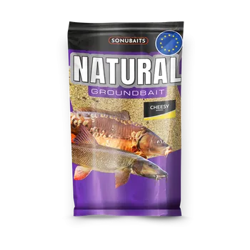 Návnadová surovina SONUBAITS Natural Cheesy 1kg