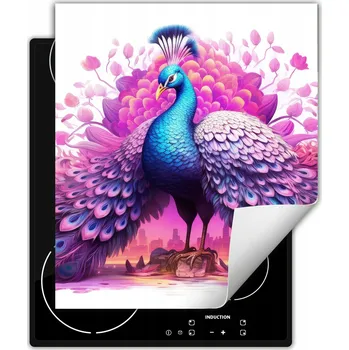 Obraz Ochranná podložka na indukci dekorativní, rolovací do kuchyně, potisk 50x52 cm wm0271