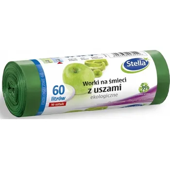 Pytle na odpadky Ekologické pytle na odpadky 60L 10 ks (LDPE)