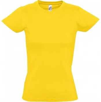 Dámské tričko Sol's Dámské bavlněné tričko Imperial vysoká gramáž Barva: Zlatá, Velikost: XL L191