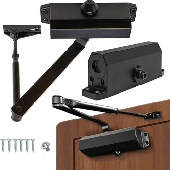 Zavírač dveří Verk 01715 černý