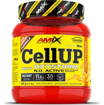 Anabolizér Amix CellUP Powder with OXYSTORM 348 g lízátko
