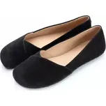 Shapen barefoot balerínky Peony suede black 41