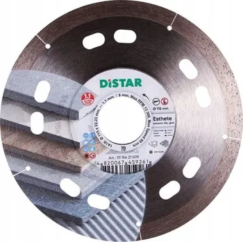 Řezný kotouč Diamantový kotouč pro řezání keramických dlaždic Distar Esthete 115 mm