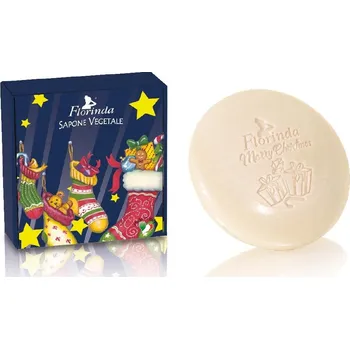 Mýdlo Florinda, Itálie Florinda - Kulaté vánoční mýdlo 100 g Calze Della Befana