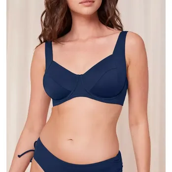 Dámské plavky Dámská plavková podprsenka Summer Mix & Match W 01 sd 00RA tmavě modrá - Triumph 42E