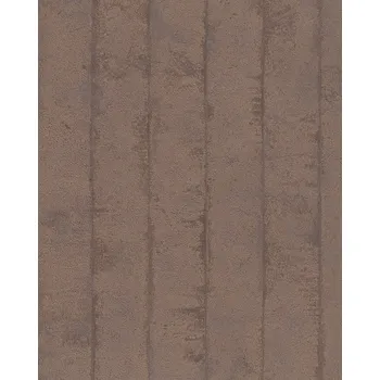 Tapeta Hnědá vinylová tapeta na zeď s patinovanou strukturou, vliesová