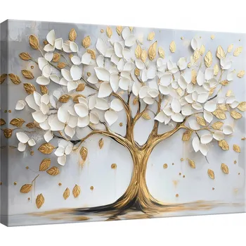 Obraz OBRAZ DO LOŽNICE OBÝVÁKU KUCHYNĚ KVĚTINY STROM 3D NA PLÁTNĚ NA ZEĎ 40x30