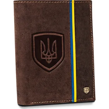 Peterson pánská peněženka z přírodní kůže hnědá - muž