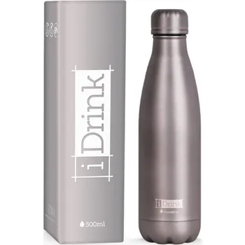 Termoska Termoska I-Drink metalická šedá 0,5 l