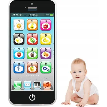 Hračka pro nejmenší Telefon pro děti Mobilní telefon hračka Chytrý telefon vzdělávací 1911190078311