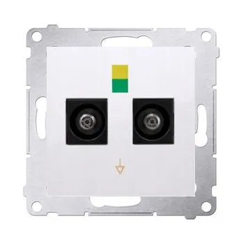 Elektrická zásuvka Elektrická Zásuvka zásuvka Kontakt-simon bílá