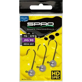 Rybářský háček Jigová hlavička Spro JIGOVÁ HLAVIČKA ROUND HD 90 2/0 7 g