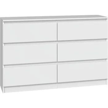 Komoda Komoda TopEshop 120 x 30 x 75 cm, bílá matná