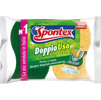 Utěrka Spontex Doppio Uso Ekologická houbička 2 ks