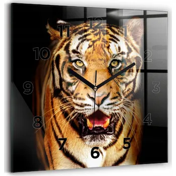 Hodiny Nástěnné hodiny Wallfluent černé 30 cm