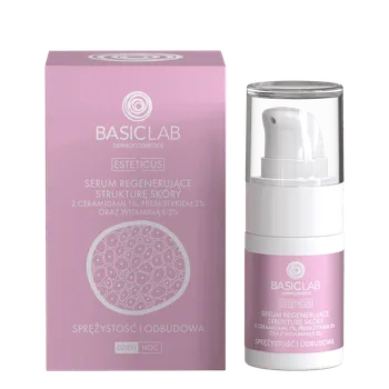 Pleťové sérum Basiclab Esteticus regenerační sérum pro strukturu pleti s ceramidy 1%, 15 ml