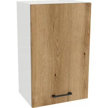 Kuchyňská skříňka Horní kuchyňská skříňka 45/72 CAPRI, korpus bílý, dvířka Dub Evoke