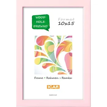 Fotoalbum CODEX PINIA 10x15, dřevo, 6 Světle růžová