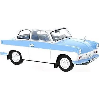 autíčko WHITEBOX TRABANT P 50 WHITE / BLUE 124091