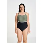 TIMO Timo | Jednodílné protetické plavky s ozdobným páskem - 80D / 97