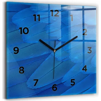 Hodiny Nástěnné hodiny Wallfluent modré 30 cm