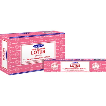 Vonná tyčinka Shrinivas Satya Vonné tyčinky Lotus, 15 g