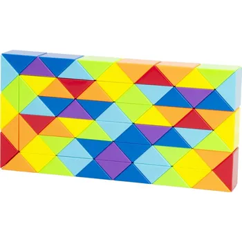 Hlavolam Had DianSheng 72 segmentů Různobarevná