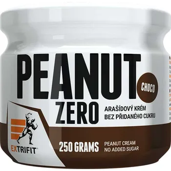 Extrifit Peanut Zero 250 g Čokoláda