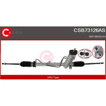 Posilovač řízení Řídicí mechanismus CASCO CSB73126AS