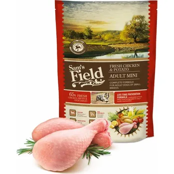 Krmivo pro psa Sam's Field Low Grain Adult Mini Chicken & Potato 800 g