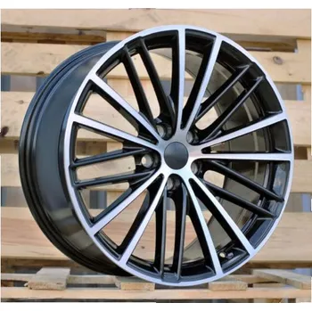 Alu kolo Alu kola Racing Line H3071F, 19x8 5x112 ET30, černá + leštění (zátěžová)