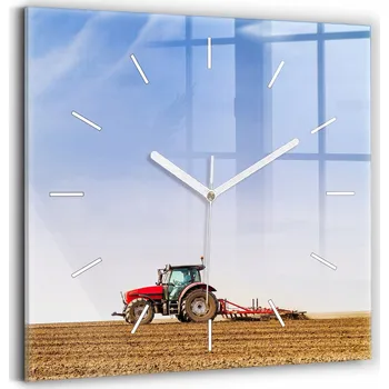 Hodiny Nástěnné hodiny Wallfluent žluté 30 cm